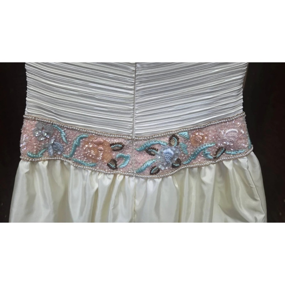 Lillie Rubin Couture Off-Shoulder Formal Dress - Size 8 - Picture 15 of 16